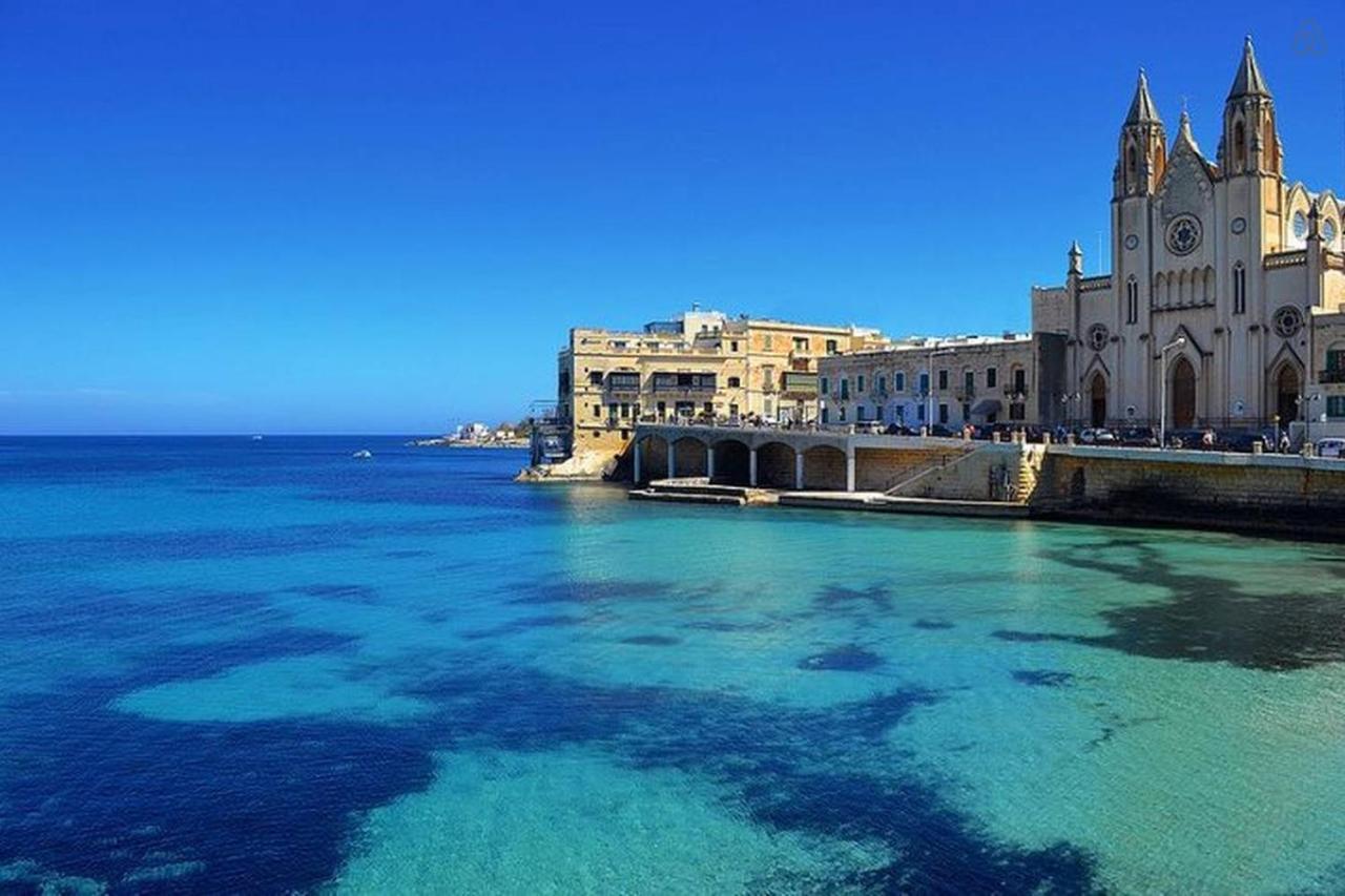 Modern Family Holiday Retreat In Gzira Sliema Ngoại thất bức ảnh